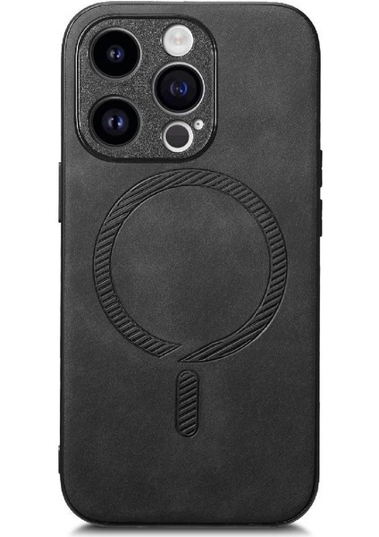 IPhone 15 Için Flip Case Pro Kablosuz Şarj Ince Hafif Magsafe Araba (Yurt Dışından)