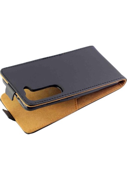 Samsung Galaxy S23 Tpu Deri Koruyucu Kapak Için Dikey Flip Case (Yurt Dışından) modelleri
