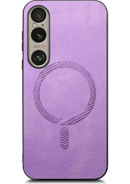Sony Xperia 1 Ⅵ Magsafe Araç Mounts Için Flip Case Hafif Kablosuz Ince (Yurt Dışından)