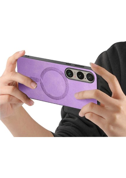 Sony Xperia 1 Ⅵ Magsafe Araç Mounts Için Flip Case Hafif Kablosuz Ince (Yurt Dışından) modelleri