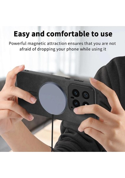 Xiaomi 14 5g Hafif Ince Magsafe Araba Mounts Kablosuz Için Flip Case (Yurt Dışından)