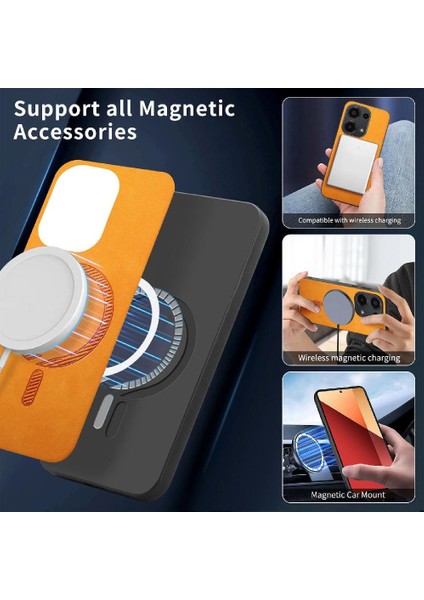 Xiaomi Redmi Not Için Flip Case 13 Pro 4g Kablosuz Şarj Hafif (Yurt Dışından)