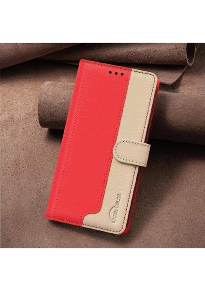 Tecno Pop 8 Kickstand Flip Folio Rfıd Engelleme Kart Yuvaları Için Flip Case (Yurt Dışından)