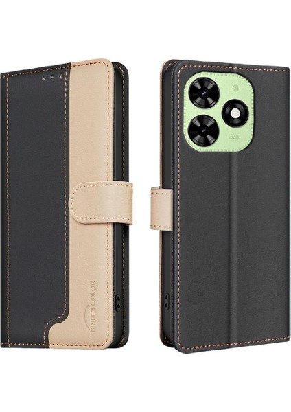 Tecno Spark Için Flip Case 2024 Darbeye Tpu Iç Kabuk Çevirme Folyo (Yurt Dışından)