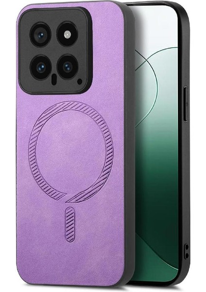 Xiaomi 14 5g Hafif Ince Magsafe Araba Mounts Kablosuz Için Flip Case (Yurt Dışından)