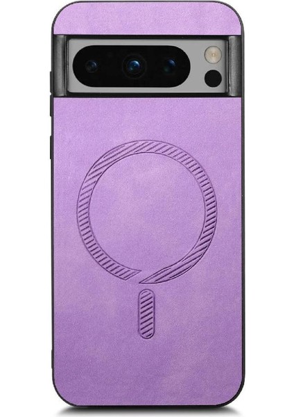 Google Pixel 8 Pro Hafif Magsafe Araç Mounts Kablosuz Için Flip Case (Yurt Dışından)