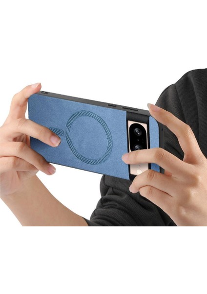 Google Pixel 8 Magsafe Araç Mounts Için Flip Case Hafif Kablosuz Ince (Yurt Dışından)