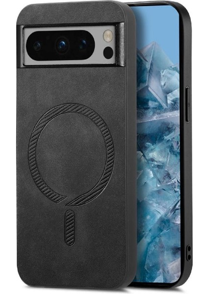 Google Pixel 8 Pro Hafif Magsafe Araç Mounts Kablosuz Için Flip Case (Yurt Dışından)