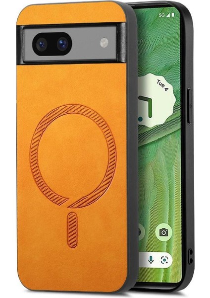 Google Pixel 7 Ince Hafif Kablosuz Şarj Magsafe Için Flip Case (Yurt Dışından) modelleri