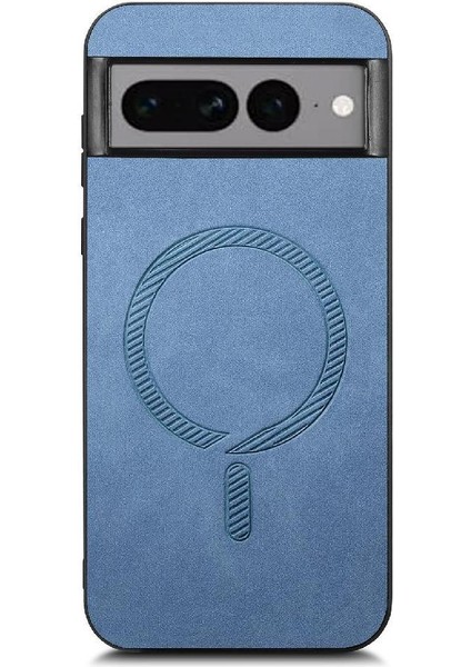 Google Piksel 7 Pro Kablosuz Şarj Ince Magsafe Araba Için Flip Case (Yurt Dışından)