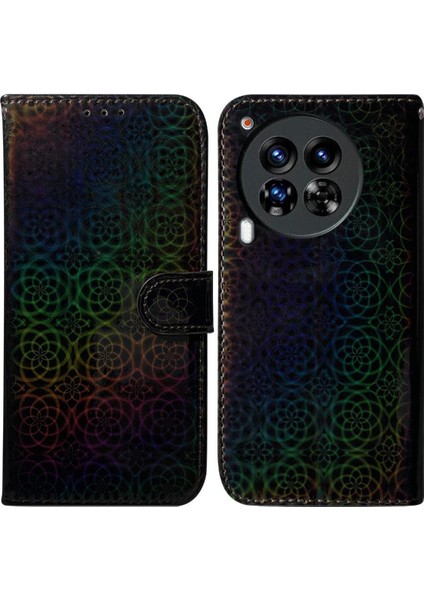 Tecno Camon 30 Premier Premium Pu Deri Cüzdan Kılıf Standı Için Flip Case (Yurt Dışından)