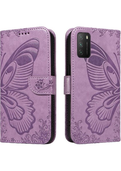 Xiaomi Redmi 9t Için Flip Case Kredi Kartı Yuvası ile Ayrılabilir El Kayışı (Yurt Dışından)