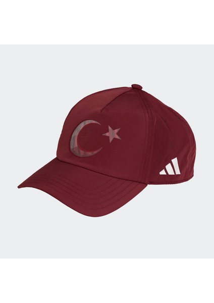 Adidas Team Türkiye Bordo Şapka (JG8870)