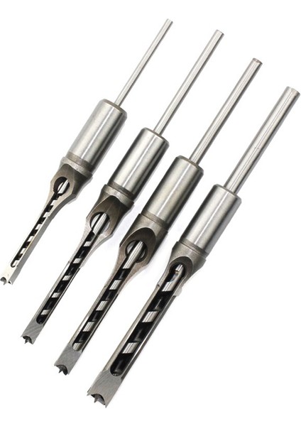 4pcs Hss Büküm Matkap Ucu Kare Matkap Ağaç Işleme Keski Matkap Seti (Yurt Dışından)