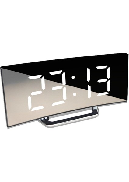 Kırmızı LED Dijital Alarmlı Saat Saat Masası Masa Saati Kavisli Ekran Alarmlı Saatler Çocuk Odası Için Sıcaklık Erteleme Fonksiyonu Ev Dekor Izle (Yurt Dışından) modelleri