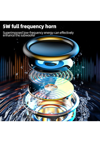 Pembe Dijital LED Çalar Saat Tf/fm Radyo Bluetooth Hoparlör Yuvarlak Başucu Gece Lambası Renkli Işık Müzik Çalar Ev Masa Saati (Yurt Dışından) fırsatları