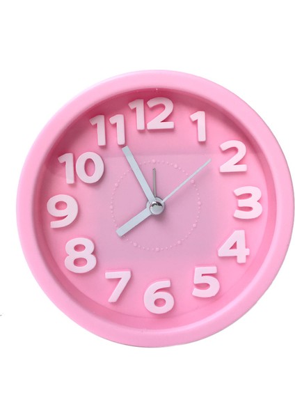 J Sessiz Tik Tak Etmeyen Retro Vintage Alarm Saati Masaüstü Küçük Saat Şeker Rengi Yuvarlak Mini Alarm Saati Yatak Odası Içinofis (Yurt Dışından)