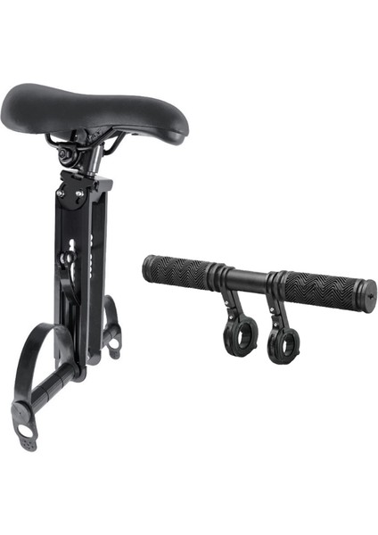 Bir Stil Çocuk Bisikleti Koltuğu Whandlebar Eki, Çıkarılabilir Öne Monte Çocuk Bisiklet Koltukları W Ayak Pedalları, Tüm Mtb Için (Yurt Dışından) fiyatları