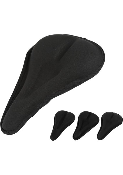 Siyah Stil Bisiklet Eyer 3D Yumuşak Bisiklet Klozet Kapağı Nefes Rahat Köpük Koltuk Minderi Bisiklet Eyer Bisiklet Bisiklet Aksesuarları (Yurt Dışından) indirimleri