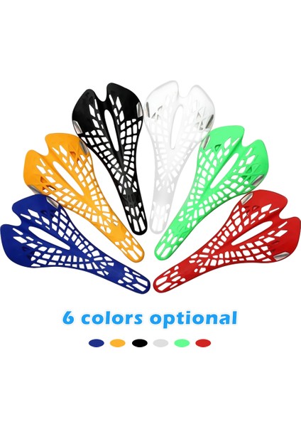 Beyaz Stil Ultra Hafif Plastik Eyer Dağ Mtb Bisiklet Selesi Koltuk Pvc Yastık Bisiklet Koltukları 6 Renk Bisiklet Parçası Aksesuarları (Yurt Dışından) fiyatları