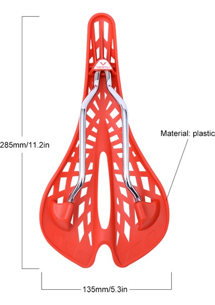 Beyaz Stil Ultra Hafif Plastik Eyer Dağ Mtb Bisiklet Selesi Koltuk Pvc Yastık Bisiklet Koltukları 6 Renk Bisiklet Parçası Aksesuarları (Yurt Dışından) fırsatları