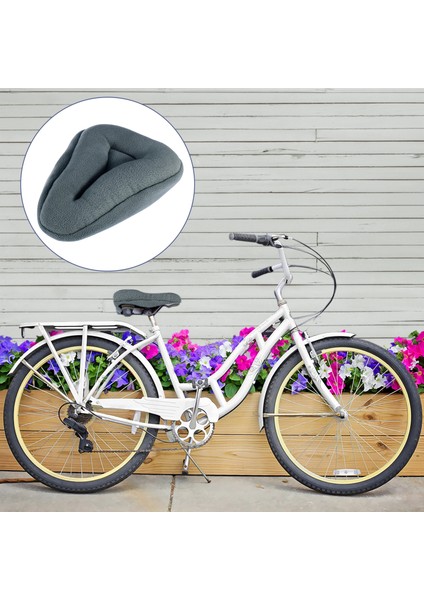 Kahverengi Tarzı x Autohaux Bisiklet Konfor Bisiklet Klozet Kapağı Yastık Pedi Yumuşak Eyer Gri Pembe Siyah Mavi Dağ Bisikleti Yol Bisikleti Aksesuarları (Yurt Dışından) fiyatları