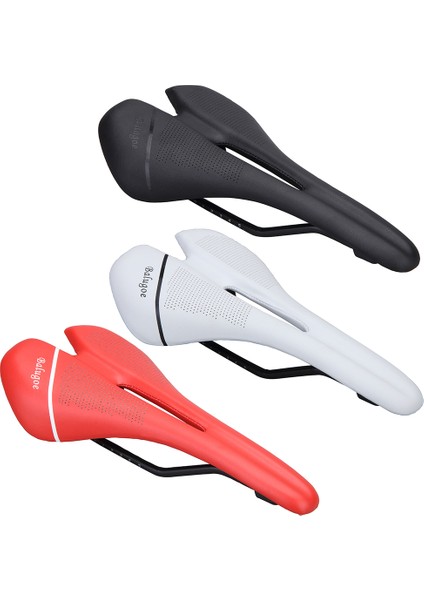 Siyah Stil Balugoe Tam Fiber Yol Dağ Bisiklet Selesi Fiber Sele Koltuk Çantası Kırmızı Sıyah Beyaz Eva Eyer 245G (Yurt Dışından) modelleri