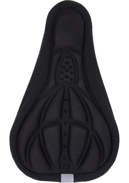 Siyah Stil Yumuşak 3D Yastıklı Bisiklet Bisiklet Mtb Bisiklet Selesi Klozet Kapağı Yastık Sünger Köpük Rahat Eyer Mat Bisiklet Aksesuarı (Yurt Dışından)