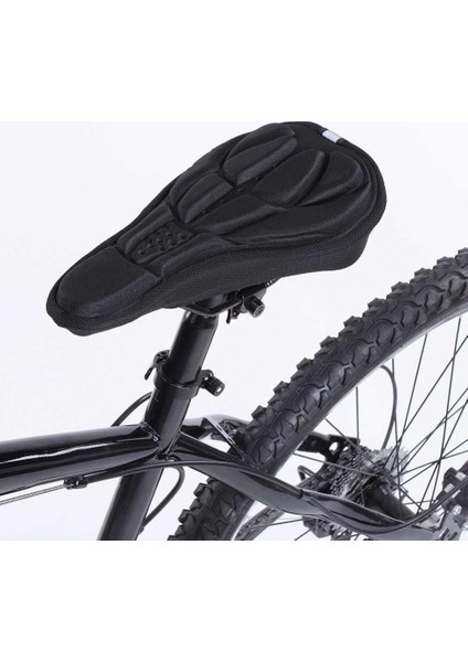 Siyah Stil Yumuşak 3D Yastıklı Bisiklet Bisiklet Mtb Bisiklet Selesi Klozet Kapağı Yastık Sünger Köpük Rahat Eyer Mat Bisiklet Aksesuarı (Yurt Dışından) indirimleri