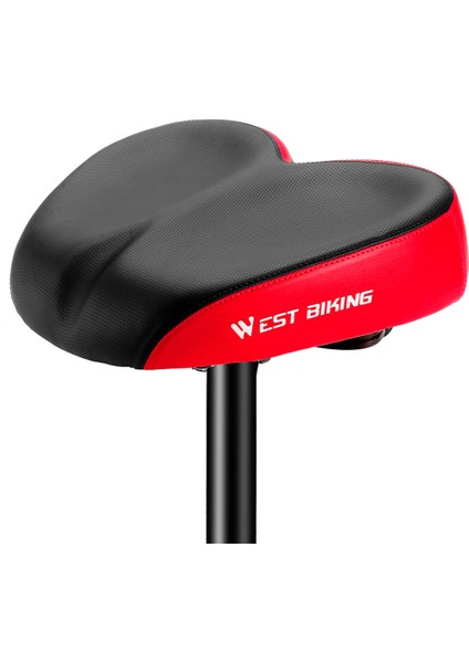 Kırmızı Stil Bisiklet Yedek Eyer Yumuşak Genişletmek Kalınlaşmak Yol Bisikleti Yastık Uzun Mesafe Sürme Rahat Darbeye Dayanıklı Bisiklet Koltukları (Yurt Dışından)