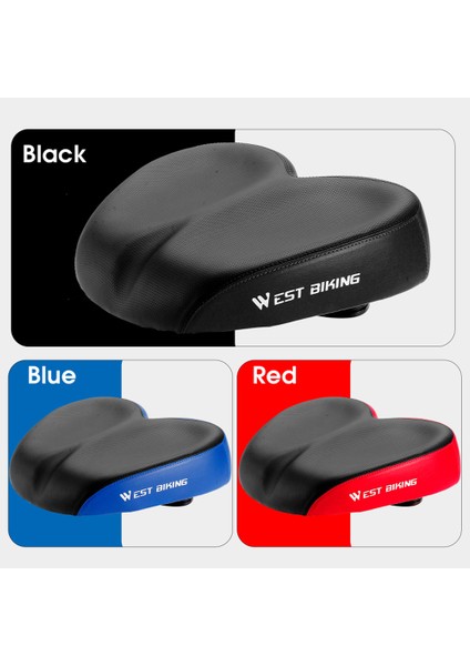 Kırmızı Stil Bisiklet Yedek Eyer Yumuşak Genişletmek Kalınlaşmak Yol Bisikleti Yastık Uzun Mesafe Sürme Rahat Darbeye Dayanıklı Bisiklet Koltukları (Yurt Dışından) fırsatları