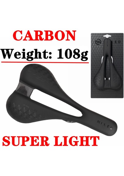 140-250MM Stili Süper Hafif Karbon Bisiklet Selesi Karışık Tam Karbon Fiber Yol Eyer Ultralight Deri Minderler Binmek Bisiklet Koltuğu (Yurt Dışından) fiyatları