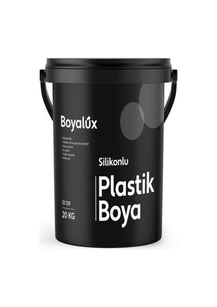 Silikonlu Plastik Boya (Renk Seçenekli)