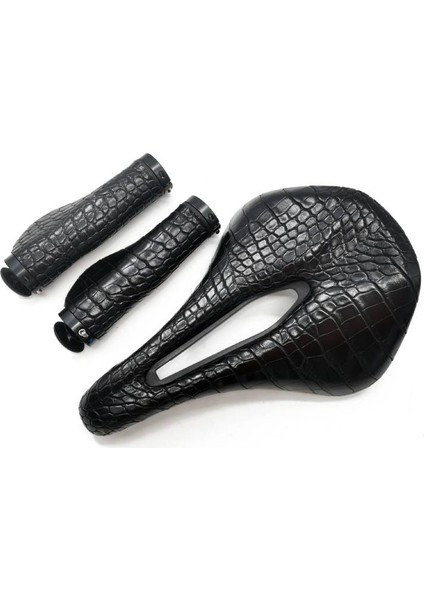 Kahverengi Tarzı Timsah Desen Bisiklet Koltuğu Mtb Yol Bisikleti Eyer Pu Retro Ultralight Nefes Rahat Koltuk Minderi Bisiklet Yarışı (Yurt Dışından) fiyatları