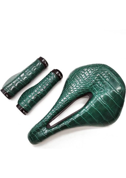 Kahverengi Tarzı Timsah Desen Bisiklet Koltuğu Mtb Yol Bisikleti Eyer Pu Retro Ultralight Nefes Rahat Koltuk Minderi Bisiklet Yarışı (Yurt Dışından) indirimleri