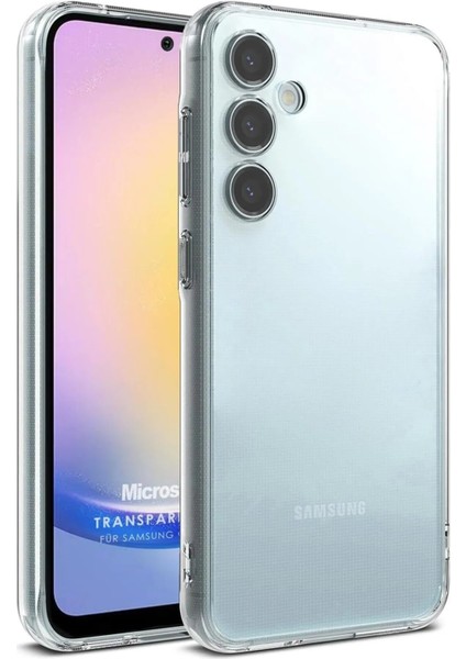 Samsung Galaxy A55 Uyumlu Anti Shock Kamera Korumalı Renksiz Şeffaf Lüx Case