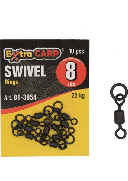 Swivel Rings Size 8/10 Pcs Hızlı Fırdöndü
