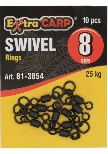 Swivel Rings Size 8/10 Pcs Hızlı Fırdöndü