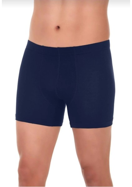 6'lı Bambu Erkek Boxer 2 Çift Bambu Çorap Hediyeli