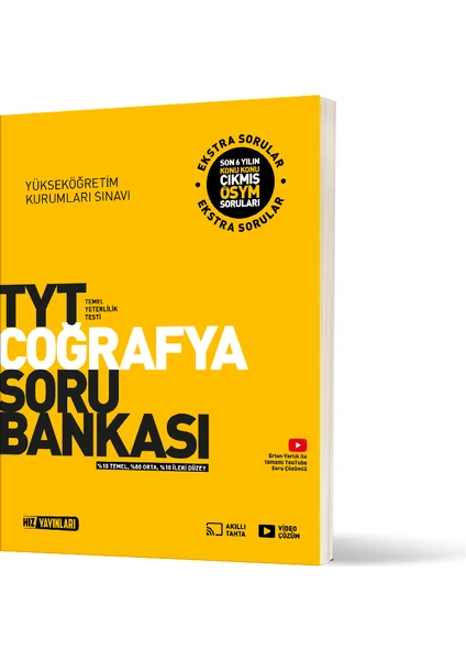 Hız Yayınları TYT Coğrafya Soru Bankası