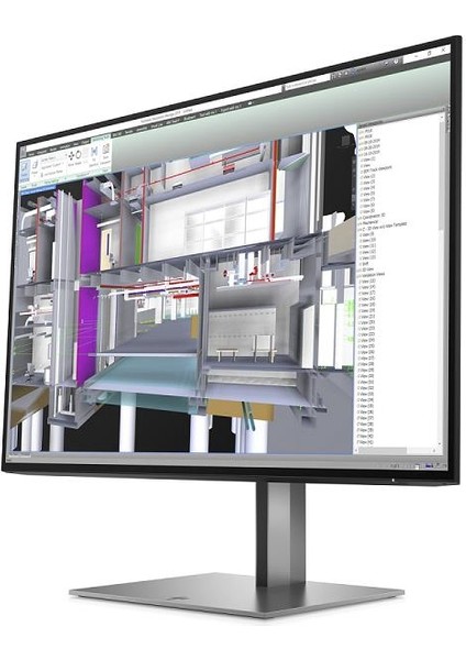 Hp Z24U G3 1C4Z6AA 24" 5ms 60Hz Wuxga 1920X1200 HDMI Type-C Dp USB RJ45 Asansör Pivot IPS LED Monitör