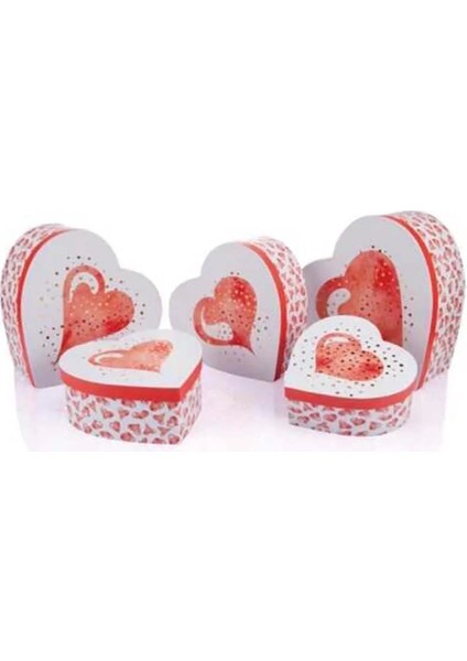 Valentines Flamma Kalp 5 Nolu Kutu 215X220X95MM BX0700-05