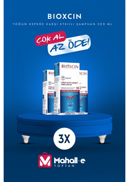 Aqua Thermal Yoğun Kepek Karşıtı Şampuan Ds 200ML 3'lü fiyatları