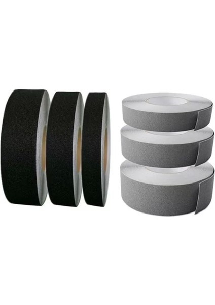 Merdiven Kaydırmaz Bant 25MMX25M Siyah (KJ04)