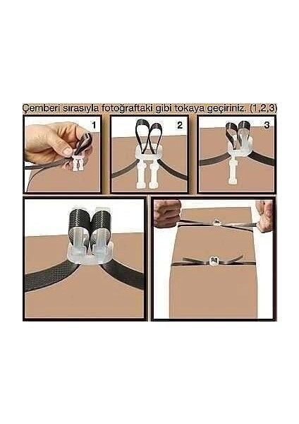 Plastik Çember Tokası - 1000 Adet