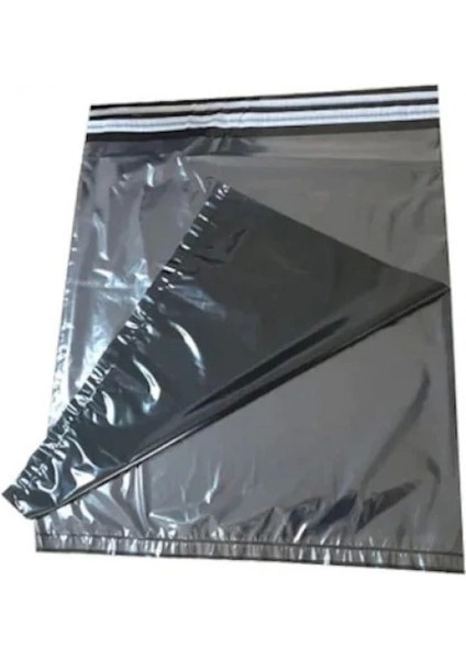 Baskısız Şeffaf Siyah Kargo Poşeti 45X55+5 cm 500 Adet