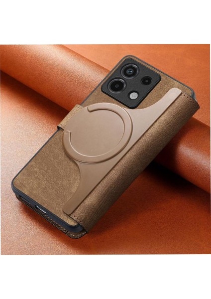 Xiaomi Redmi Not 13 Pro 4g Için Flip Case Cüzdan Retro Mıknatıs Koruyucu (Yurt Dışından) indirimleri