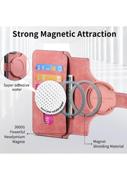 Xiaomi Redmi Not 10 Için Flip Case 4g Cüzdan Kart Standı Mıknatıs Koruyucu (Yurt Dışından)