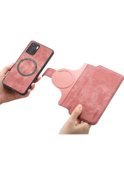 Xiaomi Redmi Not 10 Için Flip Case 4g Cüzdan Kart Standı Mıknatıs Koruyucu (Yurt Dışından)