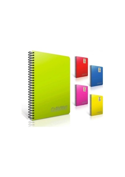 Chromo Spiralli Defter A4 Düz 60 Yaprak (2064)